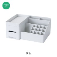 化妆品收纳盒女桌面抽屉式简约大学生宿舍护肤品梳妆台家用置物架