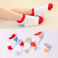 幼儿袜子春夏纯棉1-3岁小童女宝宝网眼款小学生女童透气花边女婴