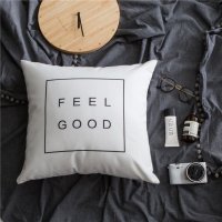 ins北欧简约时尚抱枕靠枕客厅沙床头靠垫子办公室椅子护腰靠背