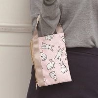 卫生巾收纳包双层大容量月事包m巾包可爱简约小清新姨妈巾便携袋