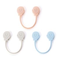 三件套多功能磁力绑带耳机线数据线磁铁吸附收纳绑带硅胶磁力绑带