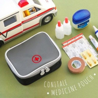 旅行迷你小药包便携式分类药盒小收纳袋药盒子随身分药包旅游