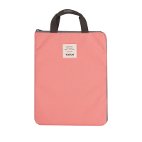 手提A4文件包资料袋小清新文件袋拉链女公文袋公文包帆布韩国学生