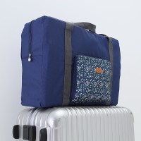 旅行包手提便携手提包折叠包字母包放拉杆箱上的收纳包户外