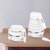 nathome/北欧欧慕 NSH0711可折叠电热水壶酒店迷你旅行便携烧水壶