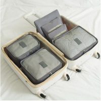 旅行收纳袋套装行李箱整理打包袋旅游必备衣物袋衣服内衣收纳包