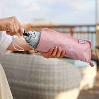 便携雨伞收纳袋旅行雨伞套防水吸湿可手提悬挂车载伞袋折叠雨伞包