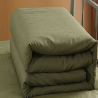 沐茵树军绿色救助棉被150cm*200cm cp-07