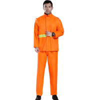 沐茵树环卫成人雨衣 分体式执勤路政街道小区户外雨衣套装my-021