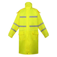 沐茵树交通执勤反光雨衣my-027