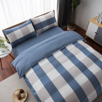 沐茵树全棉四件套纯棉水洗棉床上用品被套床单被罩MY-03