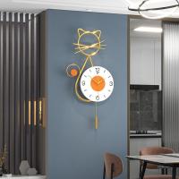 久久达客厅网红钟表创意挂钟个性时尚简约现代家用餐厅2022新款时钟挂墙