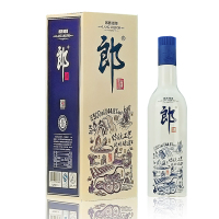 2016年44.8度郎酒蓝色款郎哥酱香型白酒500ml