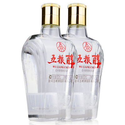 五粮液五粮醇小铠甲42度150ml*2瓶 浓香型白酒 自饮小酌