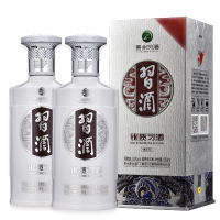 贵州酱香型白酒习酒银质53度500mL*2瓶礼盒装新版第三代
