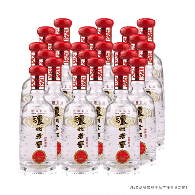 泸州老窖金奖特曲50度100mL*24瓶浓香型白酒2012年