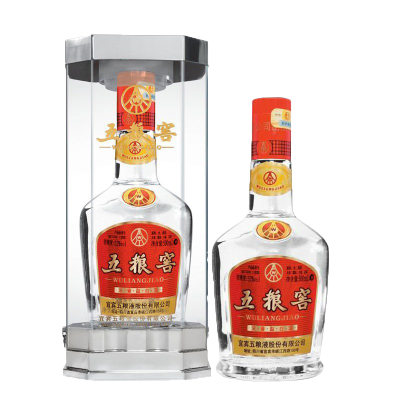 五粮液股份五粮窖52度500mL*1瓶水晶瓶包装浓香型白酒 2012年