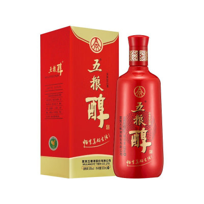 五粮醇畅享版50度500ml*1瓶盒装纯粮食浓香型白酒