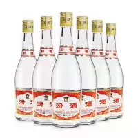 汾酒山西杏花村汾酒馆藏甄品 铝盖玻汾白酒55度475ml*12瓶 清香型白酒