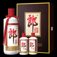 郎牌郎酒 子母郎53度 500ml +(100ml*2瓶)酱香型白酒中秋送礼佳品