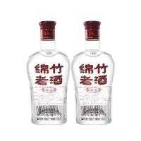 剑南春 绵竹老酒(优选)52度500ml*2瓶 浓香型白酒年份随机