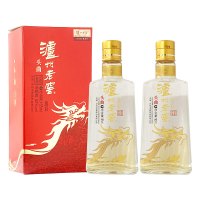 2019年泸州老窖头曲逸彩 52度165ml*2瓶 浓香型白酒