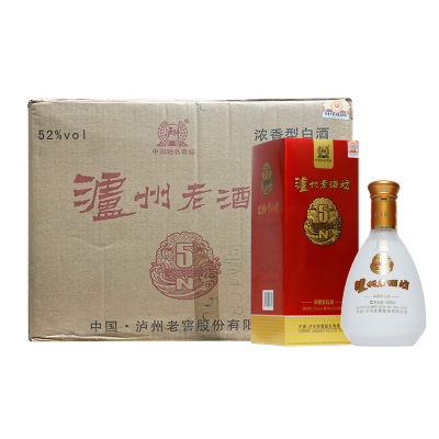 2013年泸州老窖泸州老酒坊5N 52度500ml*6瓶 浓香型白酒