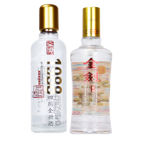 52度全兴1988 500ml+剑南春52度金剑晶品480ml*2瓶组合装浓香型白酒