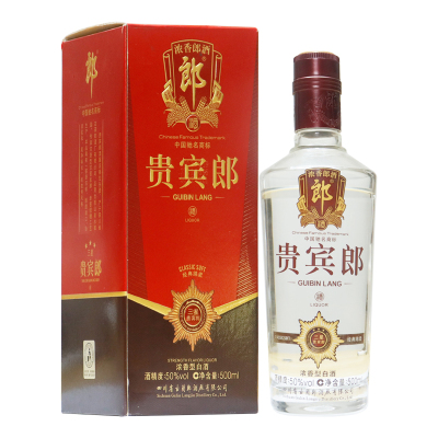 郎酒贵宾郎三星50度500ml*1瓶浓香型白酒 2016年