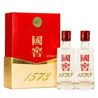 泸州老窖 国窖1573 52度50ml*2小酒礼盒品鉴 浓香型白酒