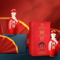 泸州老窖 国窖1573鸿运56852度 500ml*1瓶礼盒装浓香型白酒