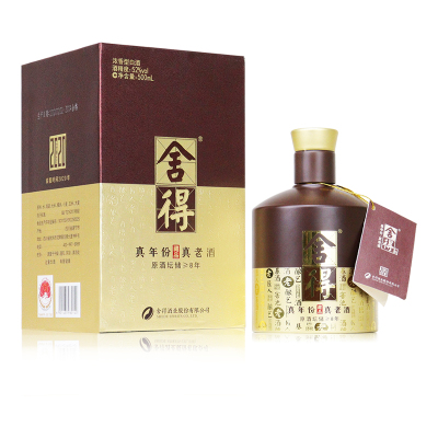 舍得 2019年52度舍得品味藏品8年 500ml*1瓶 浓香型白酒