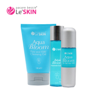 乐丝汀(Le’SKIN)红海藻三件套 面部护肤套装 爽肤水洗面奶100ml+爽肤水150ml+精华乳50ml