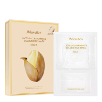 肌司研(JM solution)韩国黄金大米面膜 男女士补水保湿控油平衡收缩毛孔提拉紧致修护复美肤白皙面贴膜