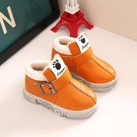 [促销]儿童棉鞋冬季宝宝雪地靴男童加绒短靴女童保暖棉靴子中小童马丁靴