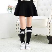 [促销]儿童高筒袜男童女童秋学生中筒长筒袜演出运动袜宝宝过膝棉袜子