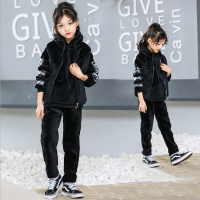 [促销]儿童三件套儿童二件套男童女童中大童卫衣秋冬季