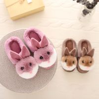 [促销]儿童棉拖鞋男童女童可爱冬季保暖宝宝室内小孩卡通防滑毛毛绒棉鞋