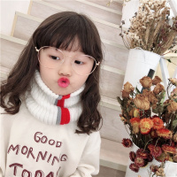 [促销]新款韩版儿童围巾宝宝冬季加厚男童冬季女童保暖围脖小孩毛线围巾