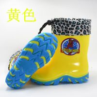 [促销]儿童雨鞋卡通男童女童防滑小童宝宝加棉雨靴小孩胶鞋学生水