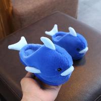 [促销]儿童棉拖鞋冬女童男童棉拖鞋小孩室内防滑宝宝可爱新款厚底棉拖鞋