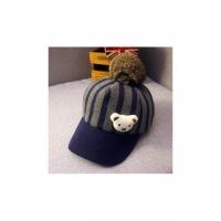 [促销]儿童帽子秋冬天男童鸭舌帽韩版潮女童1-4岁宝宝毛呢帽小孩马术帽