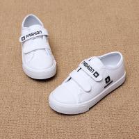 [促销][ABQ]亲子鞋一脚蹬帆布鞋秋冬韩版学生潮板鞋男女童宝宝小白鞋