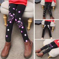 [促销]女童打底裤加绒加厚保暖秋冬季小孩儿童3棉裤子5女孩7童装冬装9岁