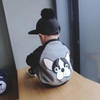 [促销]金丝绒男童秋冬款外套加绒加厚 女童上衣儿童夹克拉链衫1-2-3-4岁