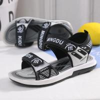 [促销]2018夏新款童鞋儿童凉鞋防滑软底沙滩鞋中大童男孩7-12岁大童凉鞋