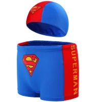 [促销]儿童泳衣男童泳裤套装男孩分体小中大童小超人游泳衣宝宝泳衣