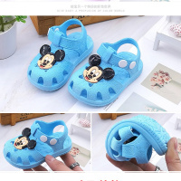[促销]0-1-2-3岁宝宝凉鞋夏婴幼儿塑料鞋软底防滑男女童包头公主学步鞋