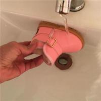 [促销]宝宝雪地靴防水婴儿鞋学步鞋软底女童棉鞋短靴子男童鞋马丁靴保暖