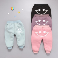 [促销]男宝宝加绒棉裤冬女童加厚裤子休闲裤婴幼儿保暖裤外穿大PP裤子